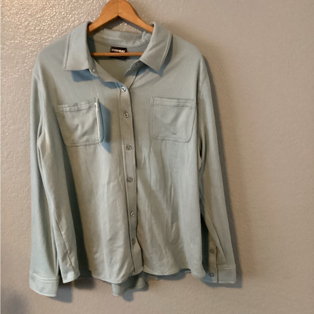 32 Degree Heat Button-Up Shirt. NWT - Picture 7 of 7